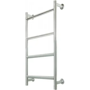 Vogue Vivid Integral Valve Towel Radiator Heating Only - Chrome 700X500