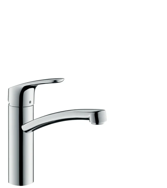 Hansgrohe Focus M41 Single Lever Kitchen Mixer 160, Coolstart, Ecosmart, Single Spray Mode Chrome