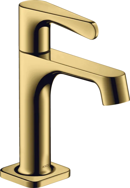 Axor Citterio M Pillar Tap Without Waste Gold Polished