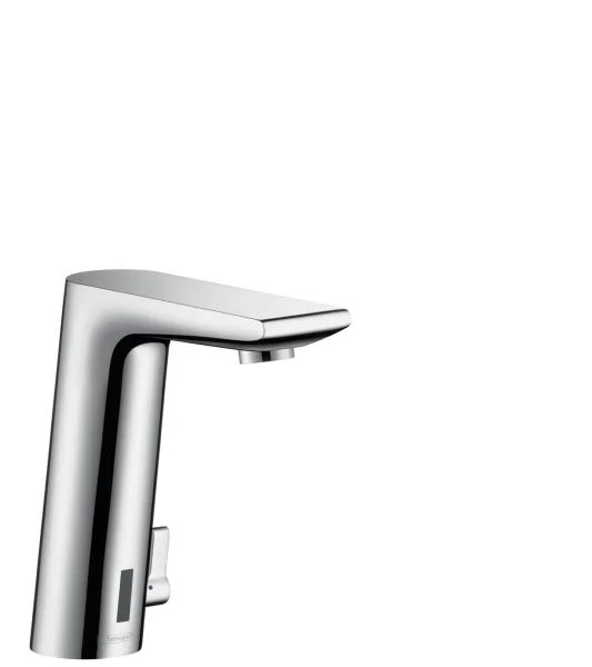 Hansgrohe Metris S Electronic Basin Mixer With Temperature Control And Mains Connection 230 V Chrome