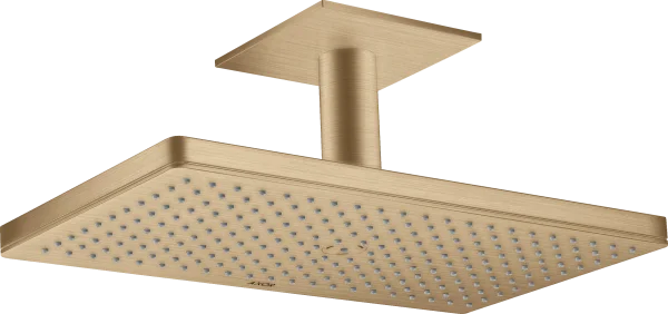Axor Showersolutions Overhead Shower 460/300 1jet With Ceiling Connection Brushed Bronze
