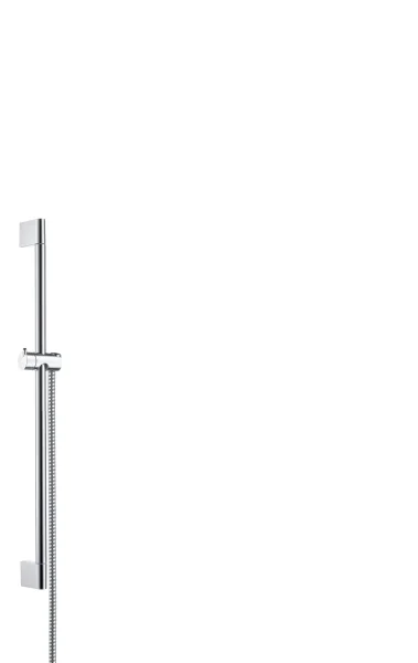 Hansgrohe Unica Shower Rail Crometta 65 Cm With Metaflex Shower Hose 160 Cm Chrome