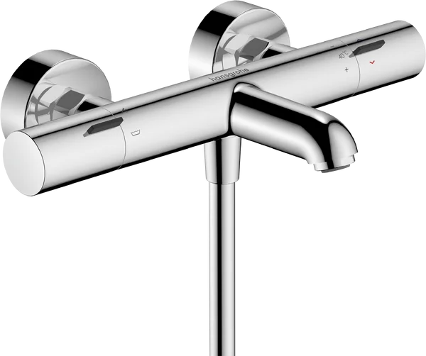 Hansgrohe Ecostat Fine Bath Thermostat For Exposed Installation Chrome
