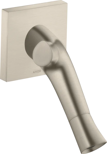 Axor Starck Organic 2-handle Basin Mixer For Concealed Installation Wall-mounted With Spout 187 Mm Brushed Nickel