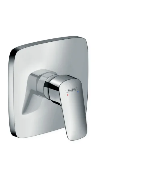 Hansgrohe Logis Single Lever Manual Shower Mixer Highflow For Concealed Installation Chrome