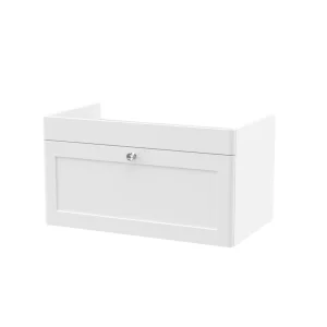 Nuie 800 W/h 1-drawer Unit (431x800x453) Satin White