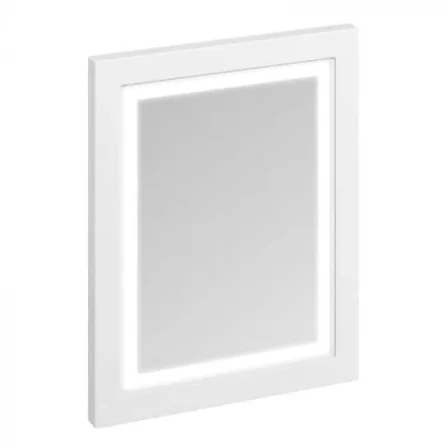 Burlington 600 Led Mirror - Matt White