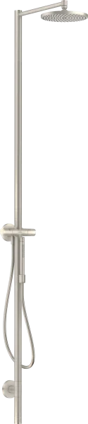 Axor Starck Nature Shower Column With Hand Shower Stainless Steel Optic