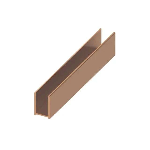 Abacus Glass Surface Channel Pack Bronze 10mm product image - Image 1