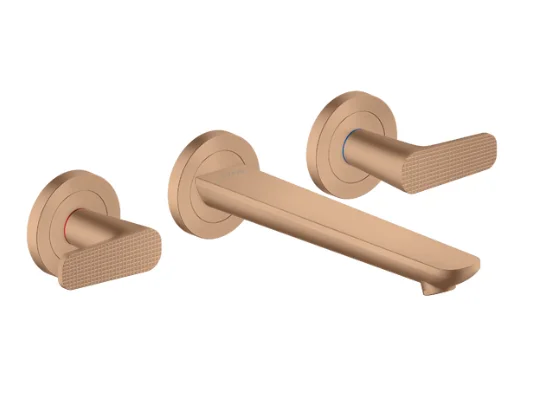 Axor Citterio C Manual Mixers 460 X 245 X 105mm Rose Gold/gold - Brushed