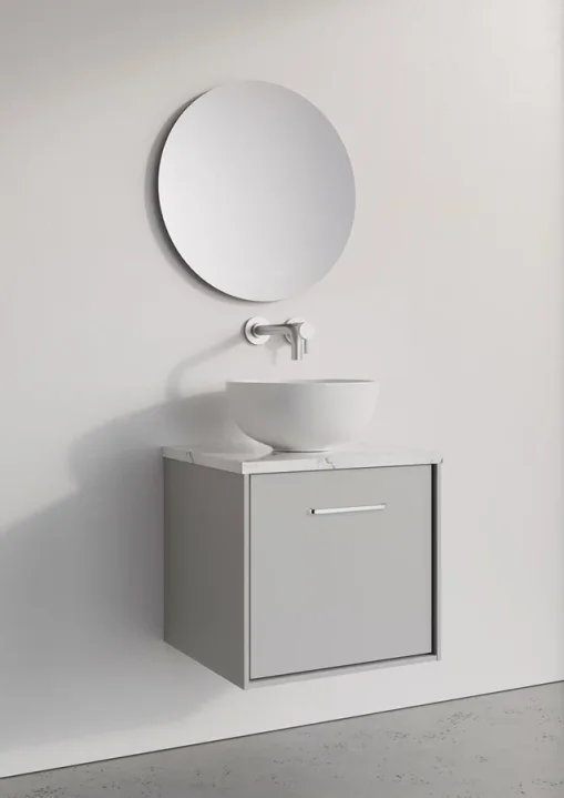 Crosswater Infinity Single Drawer Unit 500 Storm Grey product image - Image 1