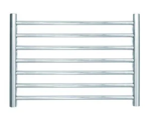 Jis Buxted Heated Towel Rail 370 X 520mm Central Heating Stainless Steel Satin