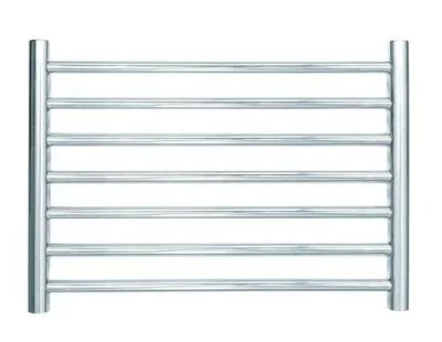 Jis Buxted Heated Towel Rail 370 X 520mm Central Heating Stainless Steel Satin