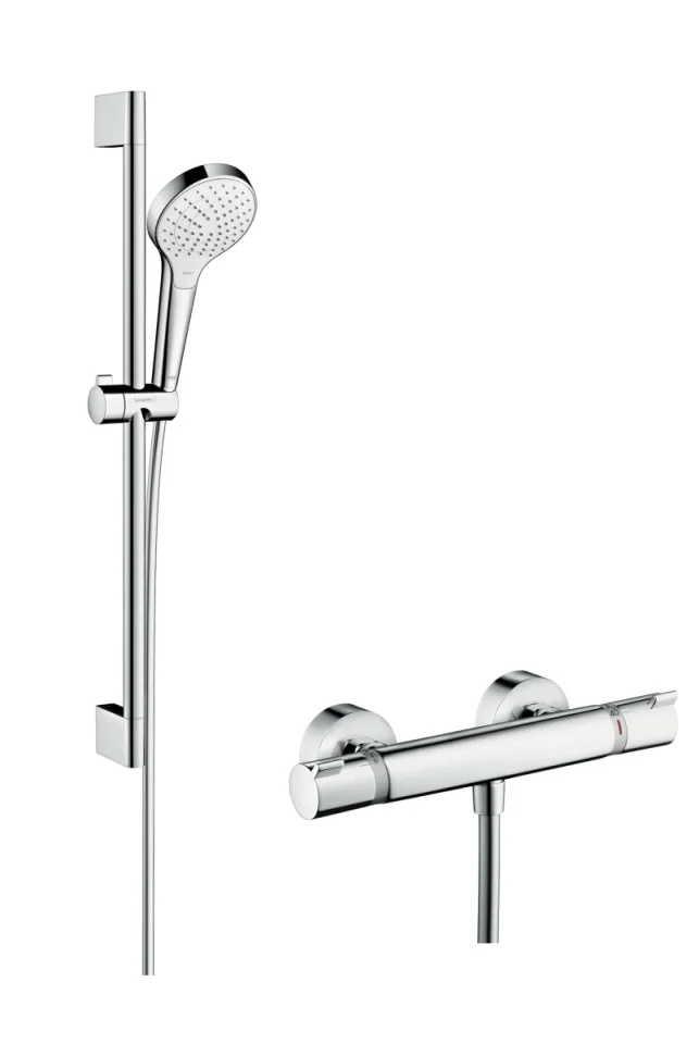 Hansgrohe Xx Croma Select S Vario Combi Set 650mm White/chrome product image - Image 1