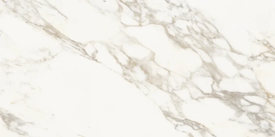 European Tiles Marmo CALACATTA GOLD 120 X 60 Rectified Matte Tile detail view - Image 6