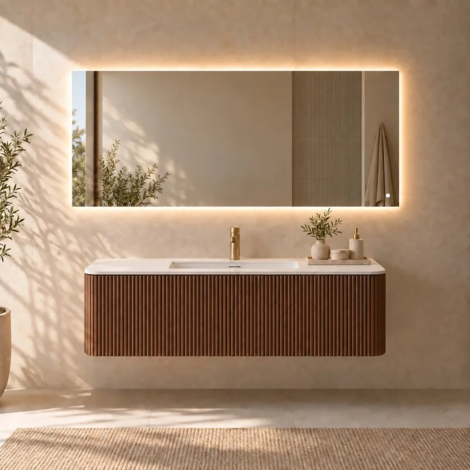 Faeber Glow 1500 Steam Free LED Illuminated Mirror product image - Image 1