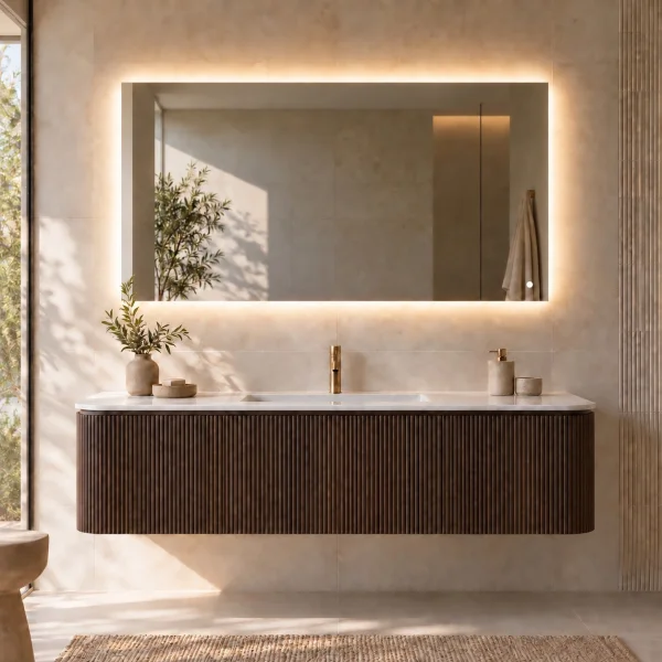 Faeber Glow 1200 Steam Free LED Illuminated Mirror