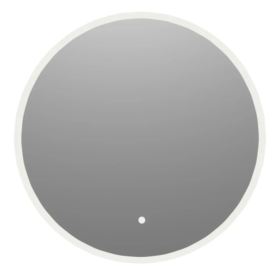 Faeber Glow 800 Round Steam Free Illuminated LED Mirror detail view - Image 2