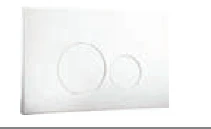 Abacus Easi-plan Iso 2 Flush Plate White