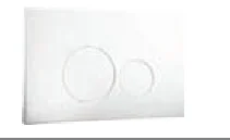 Abacus Easi-plan Iso 2 Flush Plate White