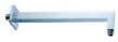 Abacus Emotion Square Fixed Wall Arm 370mm Short Drop Chrome