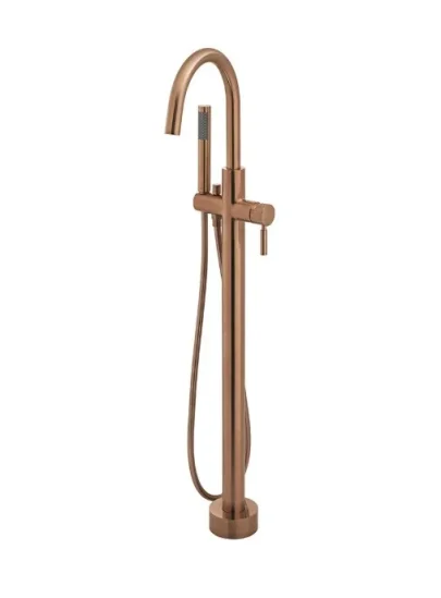 Vado Individual Origins Floor Standing Bath Shower Mixer Brushed Bronze product image - Image 1
