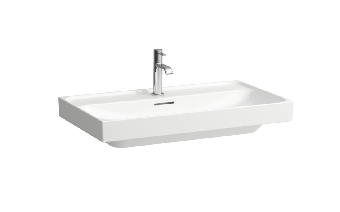Laufen Meda Washbasin 800 X 460mm - 1 Tap Hole - White