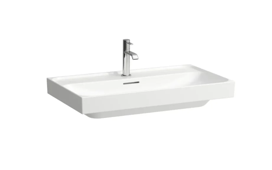 Laufen Meda Washbasin 800 X 460mm - 1 Tap Hole - White product image - Image 1