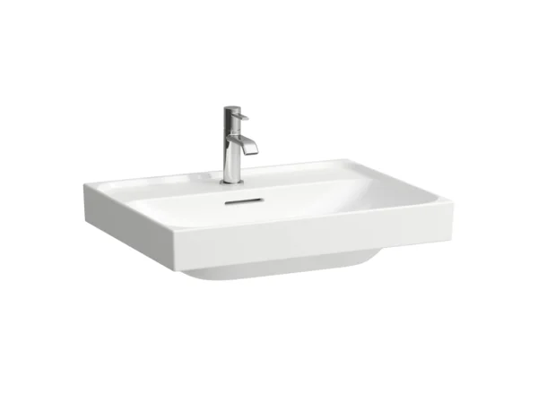 Laufen Meda Washbasin 600 X 460mm - 1 Tap Hole - White