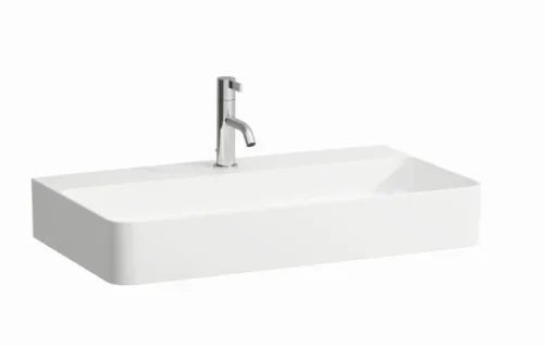 Laufen Val Basin 750 X 420mm One Tap Hole - White product image - Image 1