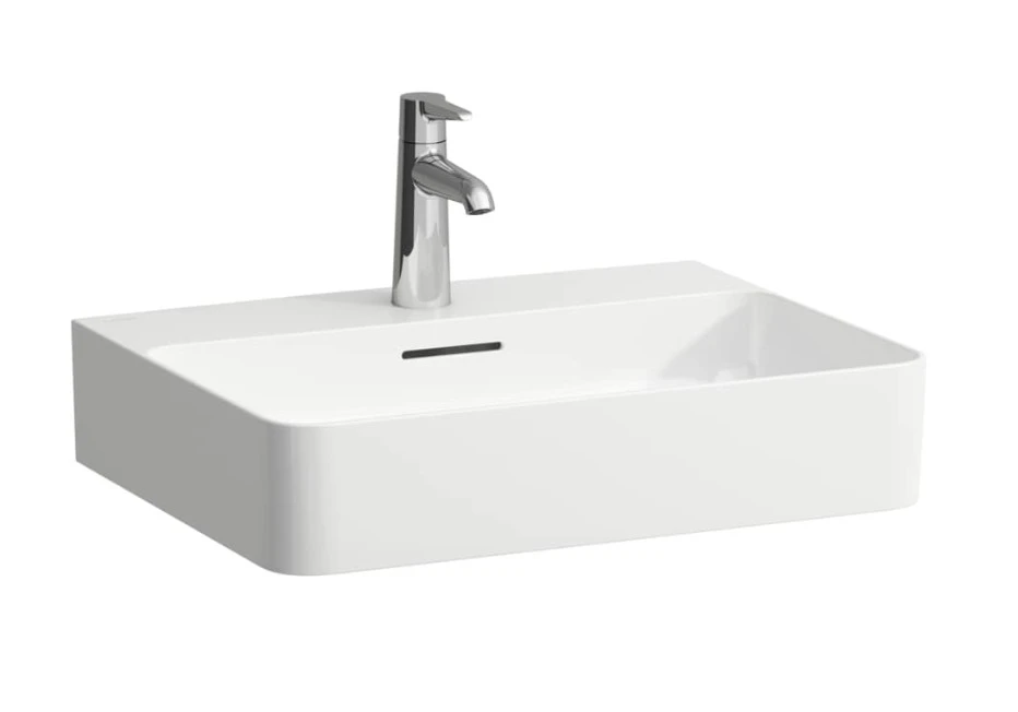 Laufen Val Basin 550 X 420mm One Tap Hole - White
