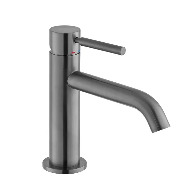 Vado Individual Origins Slimline Mono Basin Mixer Brushed Gunmetal