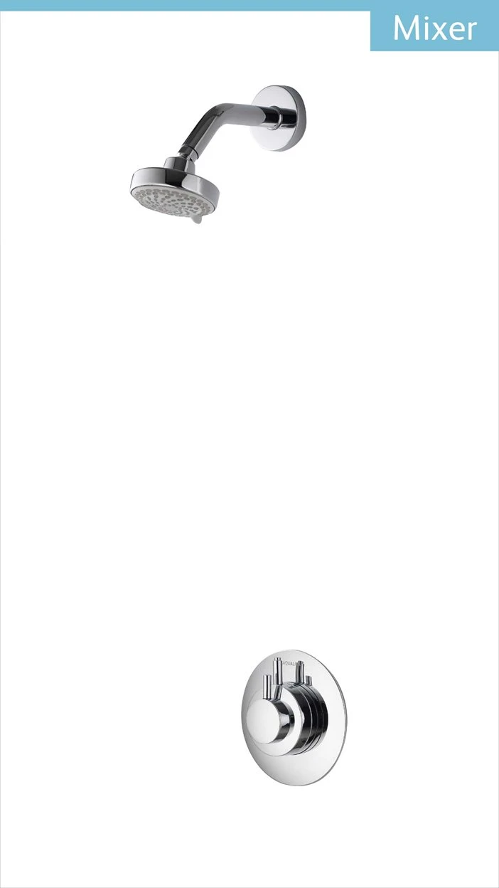 Aqualisa Dream Concealed Mixer Shower With Fixed Head - Chrome