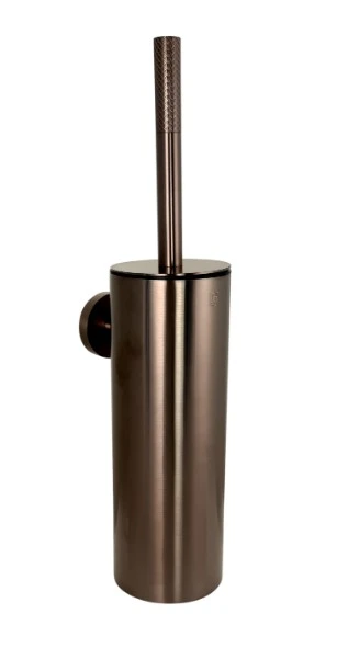 Neo Toilet Brush Holder Brushed Bronze