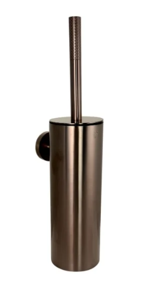 Neo Toilet Brush Holder Brushed Bronze