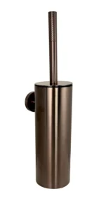 Neo Toilet Brush Holder Brushed Bronze
