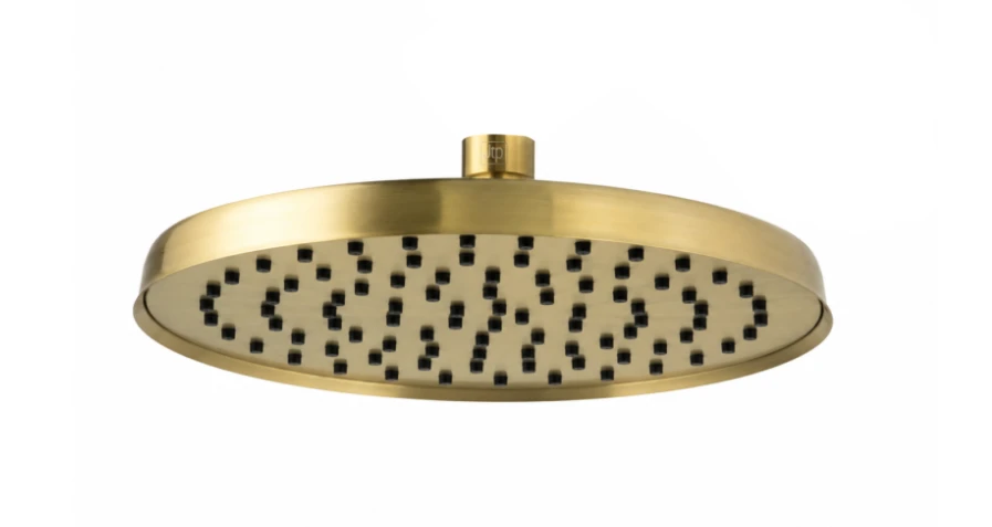 Kono Shower Head 250mm Brushed Brass