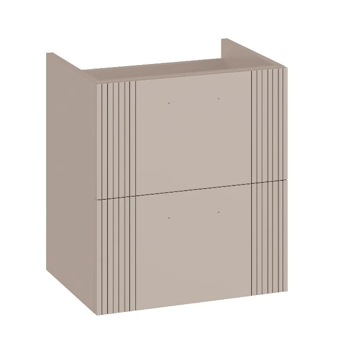 Hib Fabrica 60cm Wall Hung Unit Light Taupe