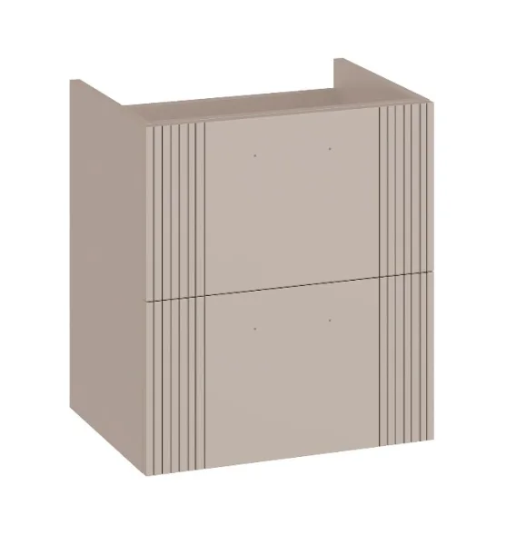 Hib Fabrica 60cm Wall Hung Unit Light Taupe