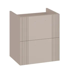 Hib Fabrica 60cm Wall Hung Unit Light Taupe