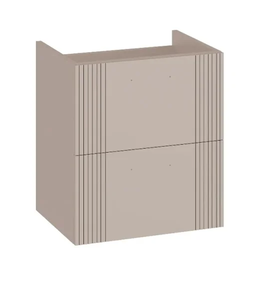 Hib Fabrica 60cm Wall Hung Unit Light Taupe product image - Image 1