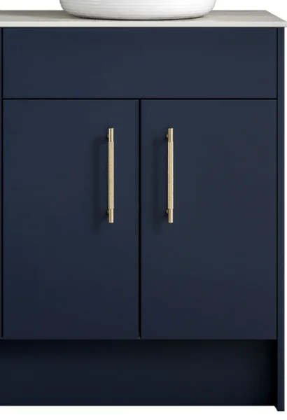 Hib 60cm Genesis Standard Basin Unit Midnight Blue
