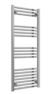 Reina Capo 1200 X 400 Chrome Flat Towel Rail product image - Image 1
