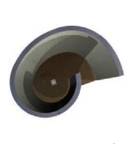 Abacus Elements Snail 1 Cubicle Left