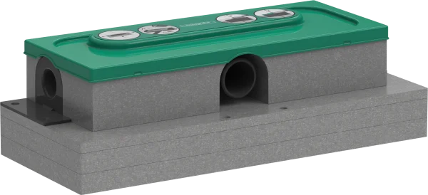 Hansgrohe Ubox Universal Base Set For Finish Sets For Flat Installation