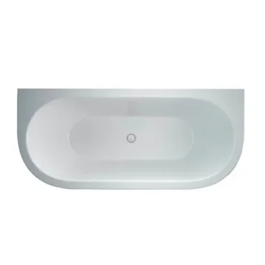 Crosswater Serene Freestanding Bath White (Excluding M4BCW Surround) detail view - Image 3
