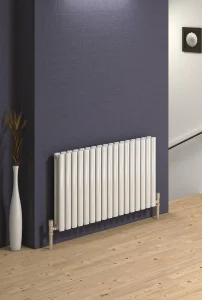 Reina Neva Designer Radiator - 550 X 826 Double White