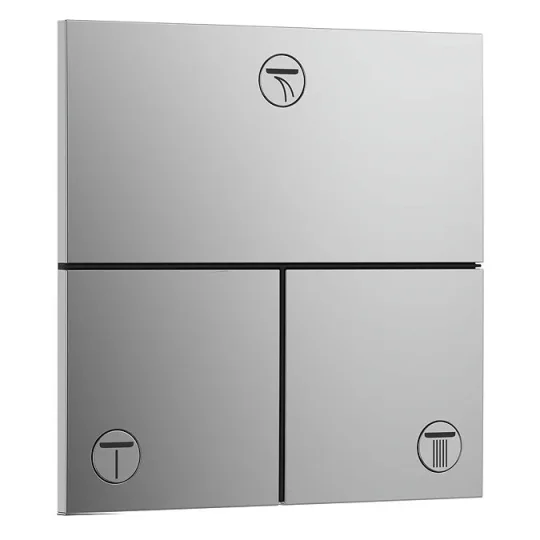 Hansgrohe Showersel.com.e Valve 3 Consum.chr Chrome product image - Image 1
