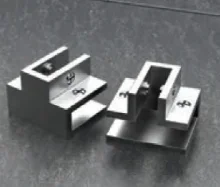 Abacus X Series T-piece Jointing Clamp For 10mm Glass product image - Image 1