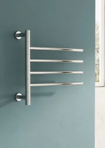 Reina Rance Electric Towel Rail - 500 X 475 Polished